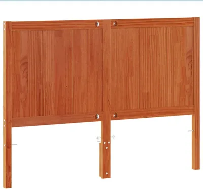 Produktbild von vidaXL Kopfteil Wachsbraun 135 cm Massivholz Kiefer