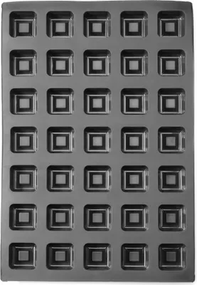 Immagine prodotto di Stampo in silicone Hendi QUADRAT, 570x375x(H)25mm, quadrato