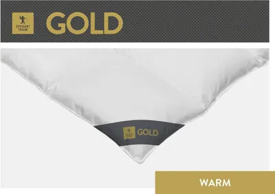 Produktbild von Spessarttraum Bettdecke Daunendecke Gold 240 x 220 cm Warm
