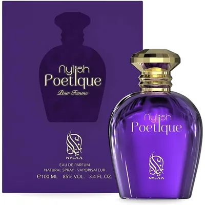 Imagen del producto de Nylaa Nylish Poetique Eau de Parfum Mujer 100 ml | Perfume Árabe Original