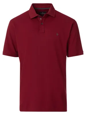 Produktbild von CASAMODA Herren Poloshirt Kurzarm Regular Stretch Piqué Bordeaux S