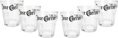 Produktbild von Jose Cuervo Tumbler Glas Gläser Set - 6x Tumblergläser 2/4cl geeicht