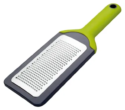 Feine Raspel Easycook, Edelstahl, 27 x 8 x 3 cm, grau/silber/grün
