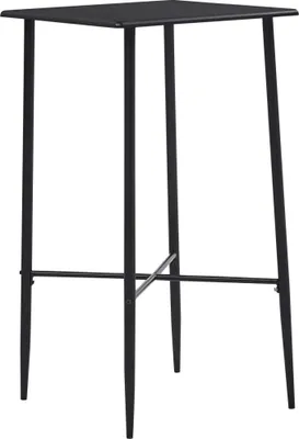 Produktbild von vidaXL 3-tlg. Bar-Set Stoff Schwarz
