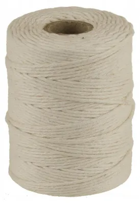 Produktbild von FEINZ | Wurst-Schnur 250g - 150m - Weiß - Robuste Baumwolle und Polyester - Ideal für Wurstwaren