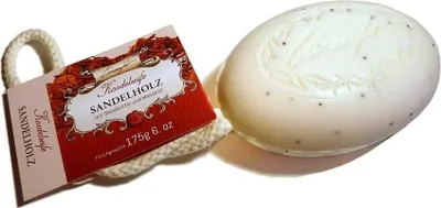 Produktbild von Einseifer Kordelseife mit Sheabutter Sandelholz, 175 g