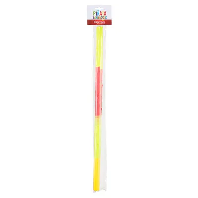 Produktbild von feiermeier - Bunter Piñata Schlagstock 60 cm | Stabiler Stock zum Zerschlagen von Piñatas