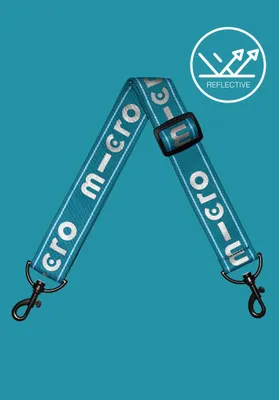 Produktbild von Micro Tragegurt Scooter reflektierend Aqua - Sicherheitszubehör