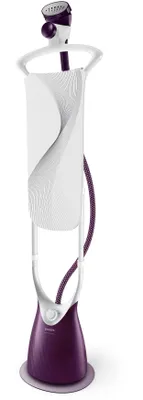Zdjęcie produktu dla Philips Parownica do ubrań ComfortTouch Plus GC558/30, Parowiec do ubrań z podpórką, 1,8 l, 1 min, Liliowy, Srebrny, 40 g/min, 1,6 m