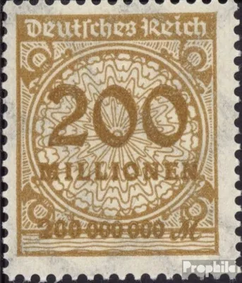 Produktbild von Briefmarken Deutsches Reich 1923 Mi 323A a  gestempelt Hochinflation