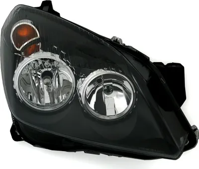 Produktbild von SCHEINWERFER rechts für OPEL ASTRA H HALOGEN STREUSCHEIBE H1 H7 + LWR MOTOR