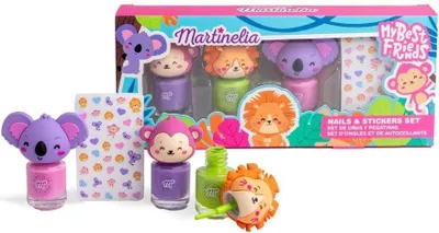 Zdjęcie produktu dla Zestawy do paznokci i naklejek Martinelia My Best Friends