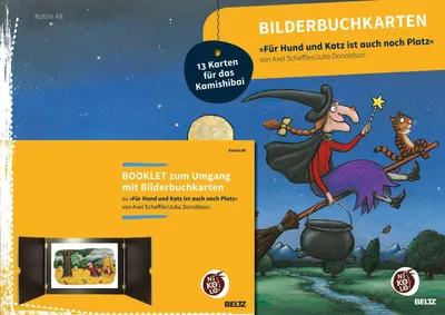 Produktbild von Bilderbuchkarten »Für Hund und Katz ist auch noch Platz« von Axel Scheffler und Julia Donaldson