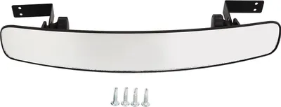 Produktbild von Gebogener Weitwinkel-Rückspiegel aus ABS und Glas für Golfwagen, 70 x 42 mm