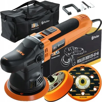 Obrázok produktu pre ADBL Roller D09125-01 Leštička s kufríkom vrátane 75 mm podložky