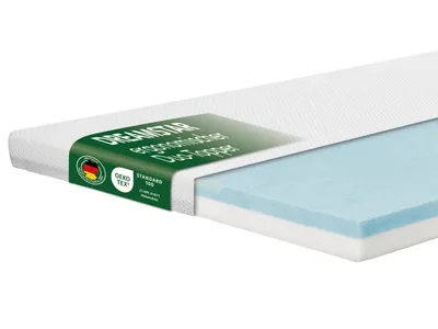 Produktbild von Komfortabler Duo Matratzentopper | 140 x 200 cm | H2/H3 | Topper mit Wendefunktion | DREAMSTAR