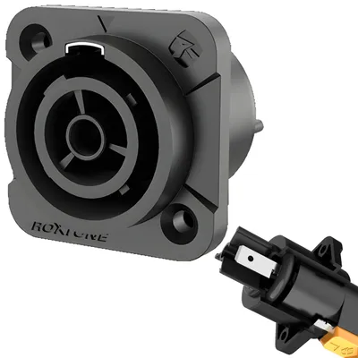 Image de Prise encastrable IP65 Roxtone RAC3FPWP