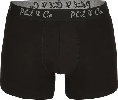 Produktbild von Phil & Co. Berlin Herren Retro Boxer 9-Pack Jersey Core - BlackGreenBlue - Größe XXL