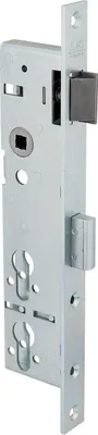 Produktbild von ASSA ABLOY Rohrrahmenschloss Flachstulp mit 2 PZ übereinander, DM 35, verzinkt