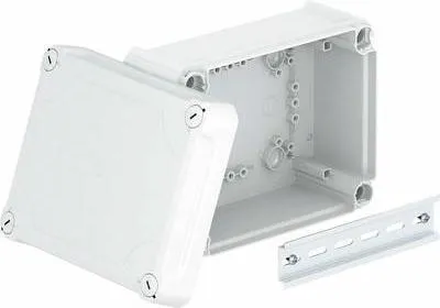 Obrázek produktu pro OBO Bettermann Vertr Kabelabzweigkasten geschl. lichtgrau, m. De (2007734)