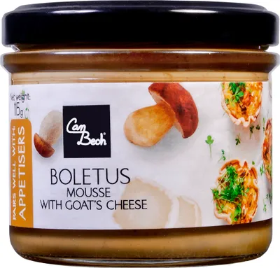 Produktbild von Steinpilz-Mousse mit Ziegenkäse Pairing - passend zu diversen Vorspeisen