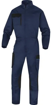 Image de Combinaison de travail multipoches MACH 2 V3 M2CO3 bleu marine/bleu roi TS - DELTA PLUS - M2CO3BMPT