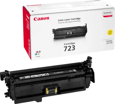 Image de Canon 723 Y - Jaune - Original - Cartouche de toner - pour i-SENSYS LBP7750Cdn