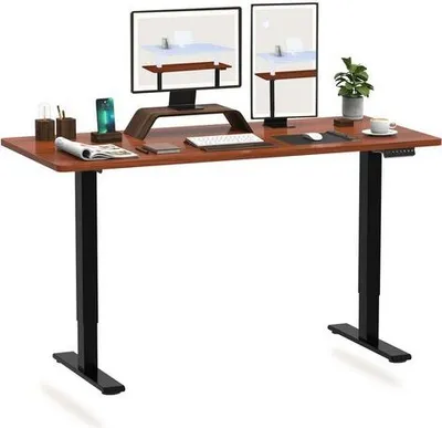 Produktbild von FLEXISPOT Schreibtisch EB2-SET, Höhenverstellbarer Schreibtisch, Dual-Motor & 2-FACH-TELESKOP
