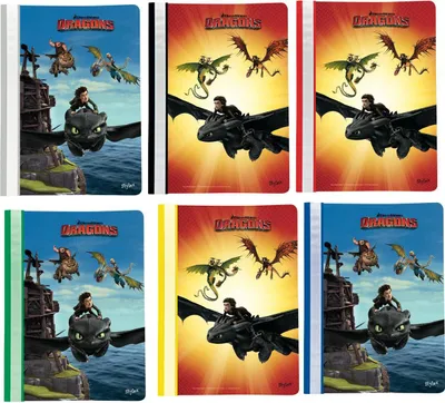 Produktbild von 6 Dragons Schnellhefter DIN A4 / 2 verschiedene Motive mit 6 verschiedene Farben