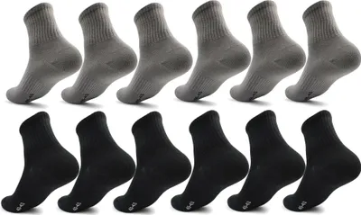 Produktbild von 12 Paar Herren Sport Sneaker Socken Quarter Socks Kurzsocken Halbsocken Mix6/40-43