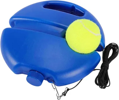 Produktbild von Tragbares Tennis-Trainingsset für Einzelspieler aller Spielstärken, Ausrüstung zum Selbsttraining für Anfänger