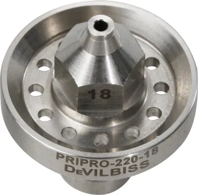 Produktbild von Devilbiss Farbdüse für PRiPro Lite Füllerpistolen (blaugrau) 1,8mm