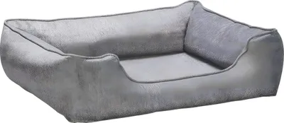 Produktbild von Beeztees Hundebett Ortho Mua hellgrau, Maße: 105 x 85 cm