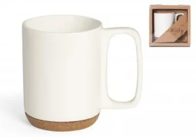 Produktbild von H&H Tasse "Milky" aus Porzellan, mit Geschenkbox, Fassungsvermögen 290 ml