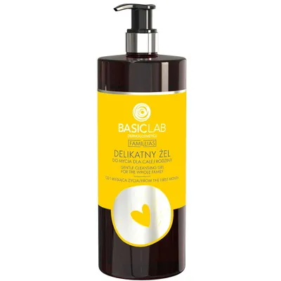 Produktbild von BasicLab Delicate Body and Hair Wash for the Whole Family 500ml