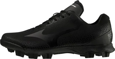 Produktbild von Mizuno Wave Lightrevo (320681) 8,0 Black Baseball/Softball Schuhe | Molded Cleats Stollen