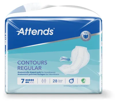 Productafbeelding van Attends Inlegger Contours 7 (28 Stuks)