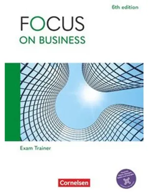 Immagine prodotto di Focus on Business B1/B2 - 6th edition - Exam Trainer mit Lösungsbeileger und Audios