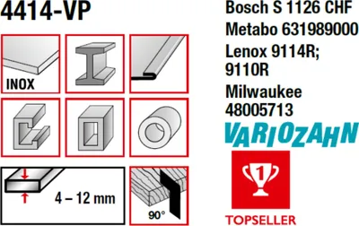 Zdjęcie produktu dla Brzeszczot do piły szablastej z bimetalu MPS frezowany i ustawiany Długość całkowita 225/długość zębów 205 mm, podziałka zębów 1,8-2,5 mm : 1,8-2,5 mm : 225 mm Długość całkowita: 225 mm Podziałka zębów: 1,8-2,5 mm