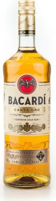 Produktbild von Bacardi Carta Oro 1000ml 37,5% Vol.