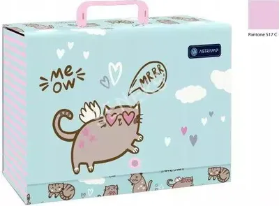 Zdjęcie produktu dla Teczka z rączką Astrapap Meow XL, szerokość 9 cm