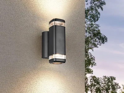 Produktbild von LED Up down Außenwandleuchte IP44 Schutzklasse für Outdoor & Fassadenbeleuchtung