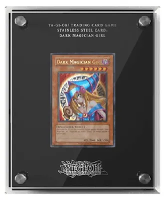 Zdjęcie produktu dla Yu-Gi-Oh! Stainless Steel Card: Dark Magician Girl