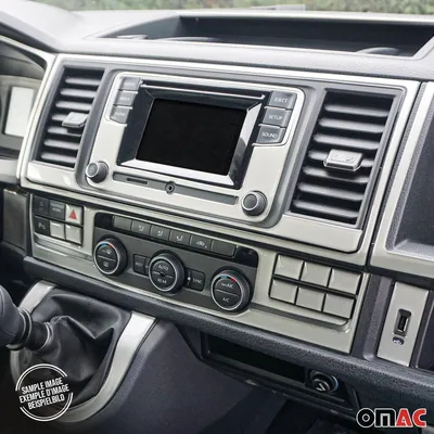 Image de Décoration intérieure Cockpit pour Skoda Fabia 2007-2014 Aluminium Optik 20tlg