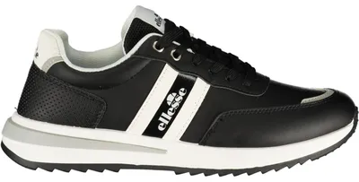 Produktbild von Stylischer Herrensportschuh Schwarz mit Weiß Kontrast & Fußbett