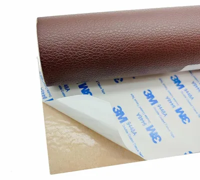Imagen del producto de Parches de cuero sintético autoadhesivos, 10 x 150 cm, para reparación, ideales para muebles