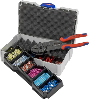 Image de KNIPEX - Crimpwerkzeug - Noir laqué