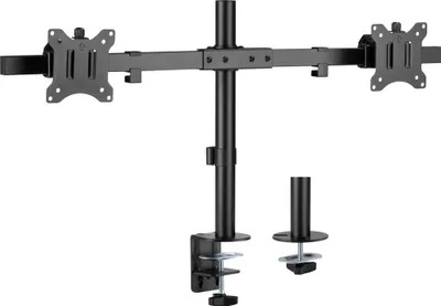 Obrázok produktu pre InLine 23108E, Svorka/priechodka, 43,2 cm (17"), 81,3 cm (32"), 100 x 100 mm, Nastavenie výšky, Čierna