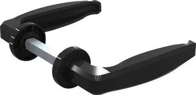 Produktbild von Doppelfußstütze für Zamak-Schloss für Rohr 40 - 50 mm quadratisch 8