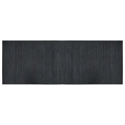 Immagine prodotto di Tappeto rettangolare grigio 70x200 cm Bamboo